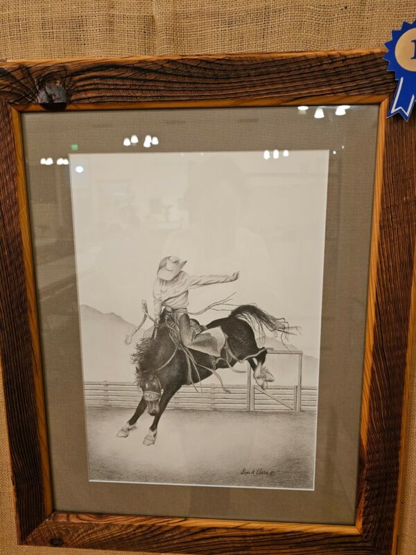 "Ranch Rodeo" By Dixie Clare   22x26in
