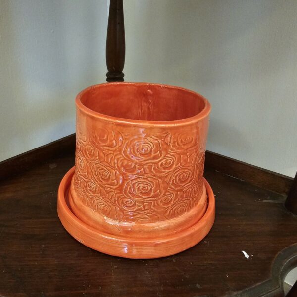 "Clay Planters" 5.5x5.5 inches   By Jonlon Bunkert